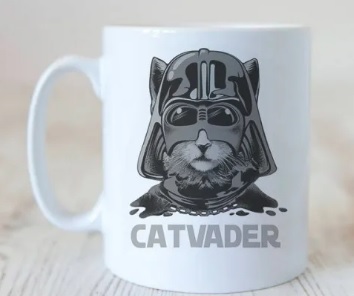 Caneca Cat Vader!